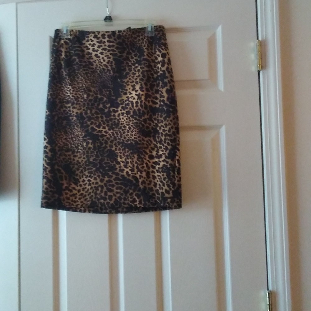 Leopard Short Skirt